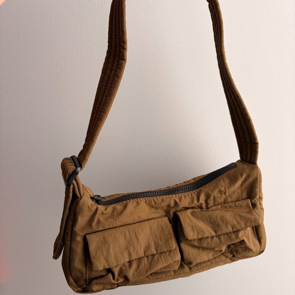Baggu Cargo Shoulder Bag Khaki